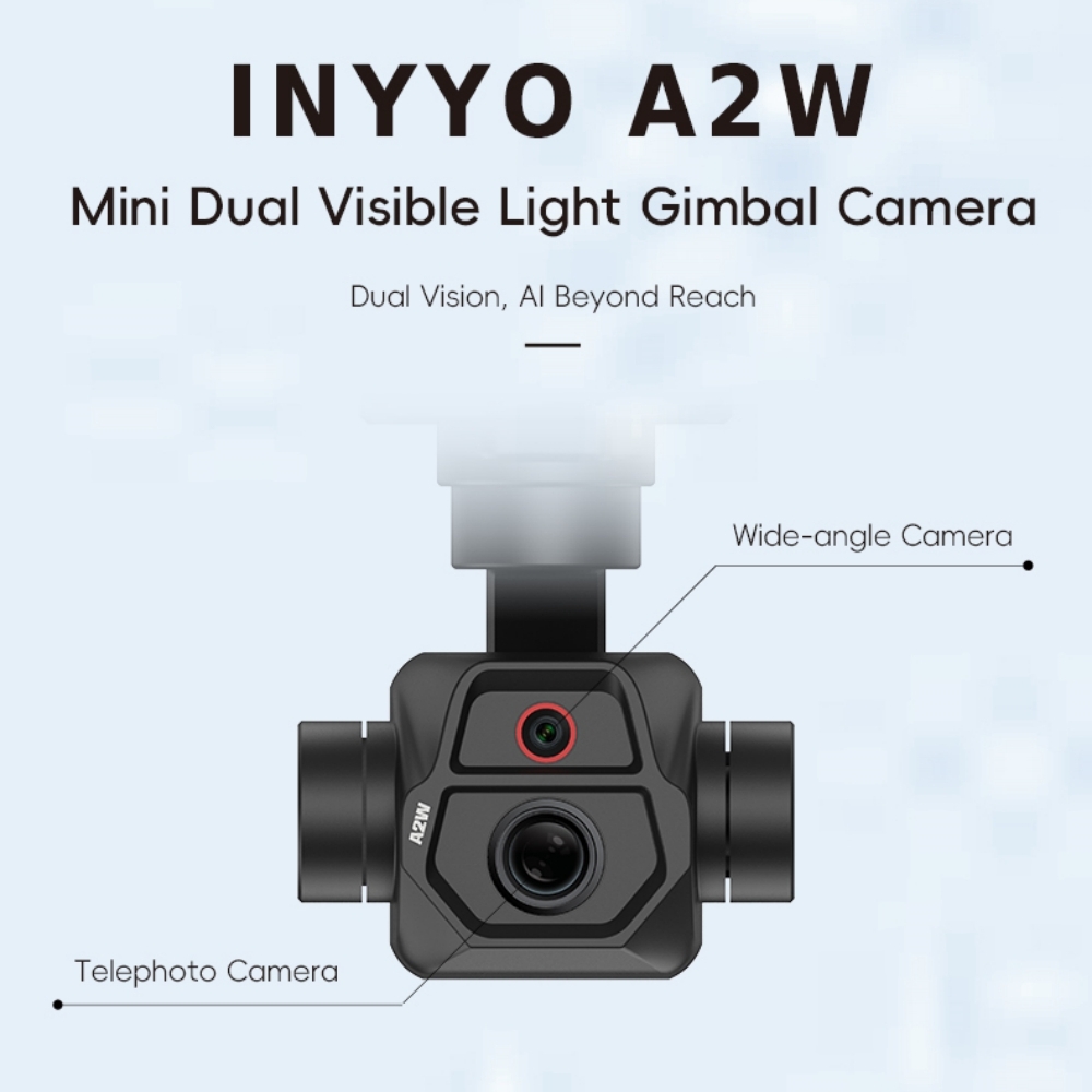 Drone Camera Vlog - NCZOBOE 5MP Gimbal Camera Ultra Digital
