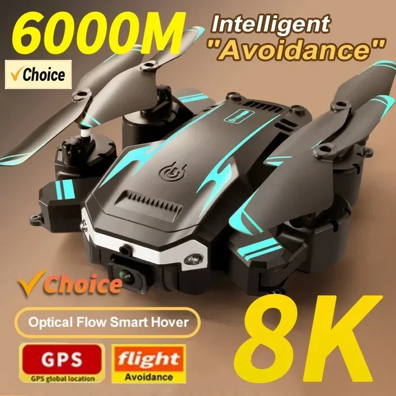 Drone Camera Professional - G6 Pro 8K Dual-Camera Drone, 5G