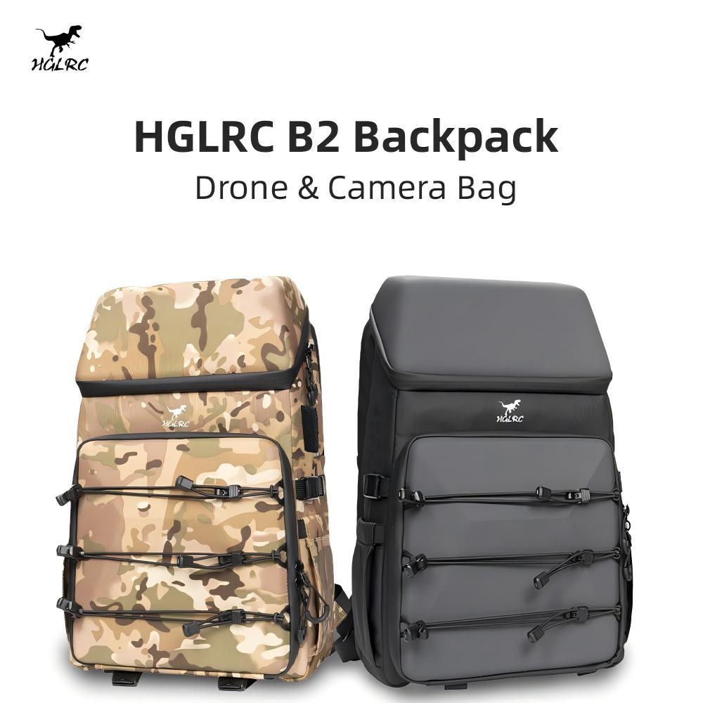 Drone Camera Case - HGLRC B2 Drone&Camera Backpack - 47X29X23cm