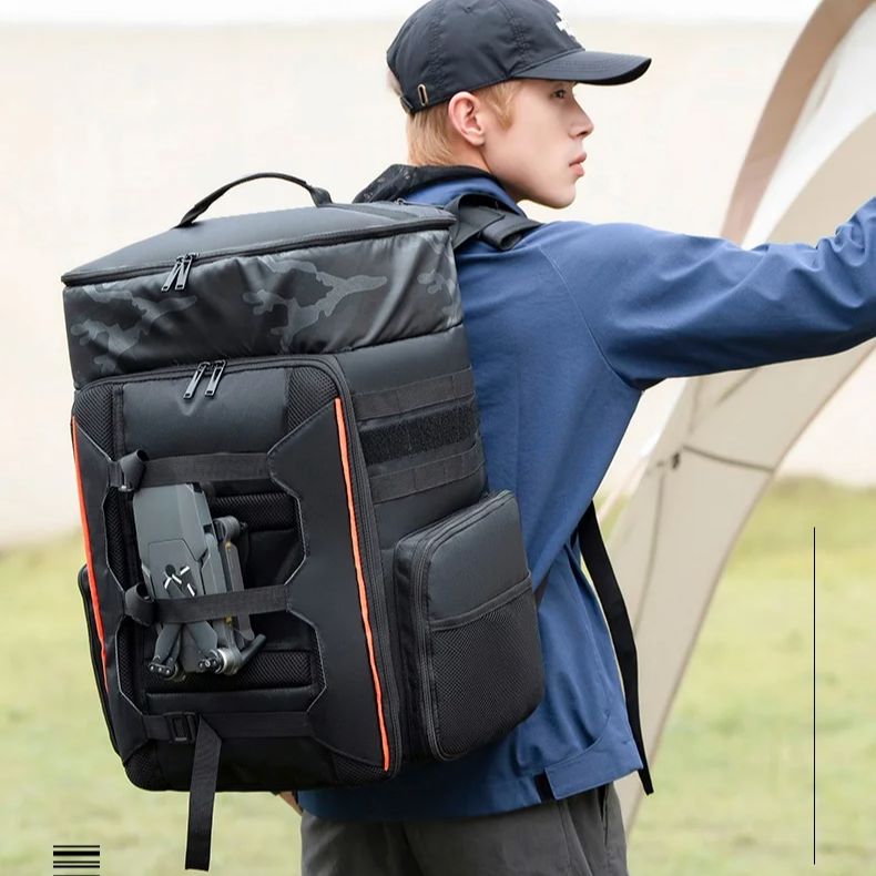 Drone Camera Waterproof - 33L FPV RC Racing Drone Backpack,