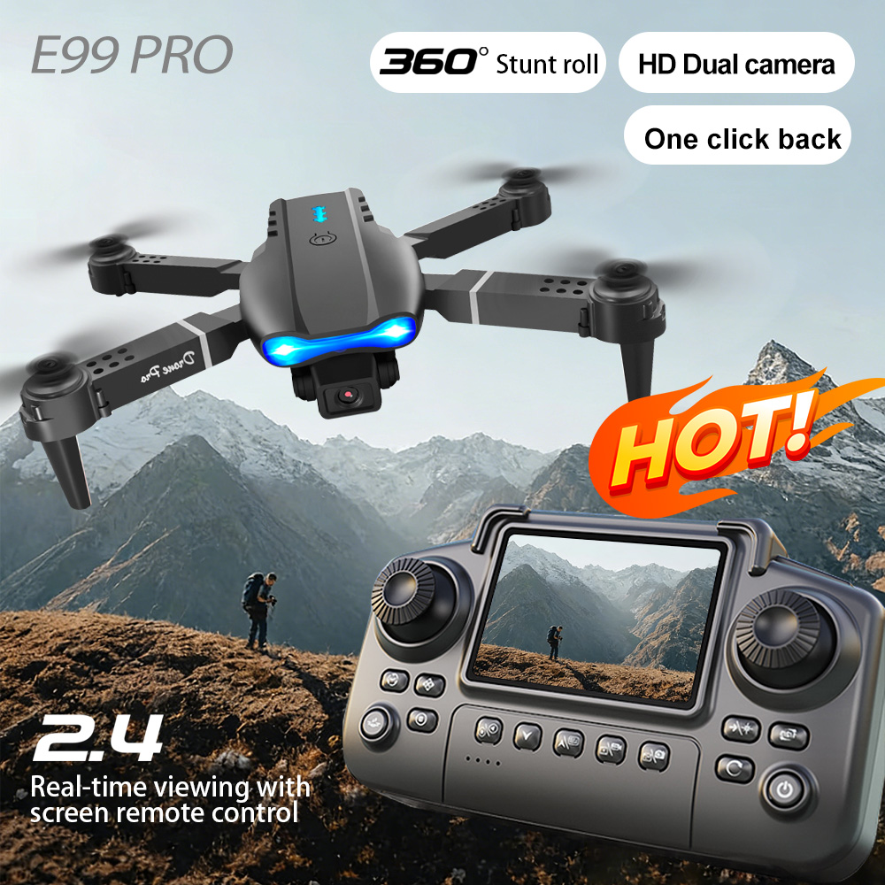 Drone Camera Lens - Aerial Drone Dual Lens Switch Gesture