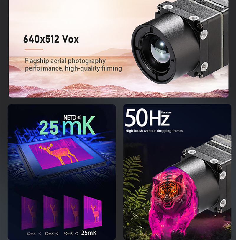 Drone Camera Thermal - New Arrival 640x512 FPV Drone Thermal