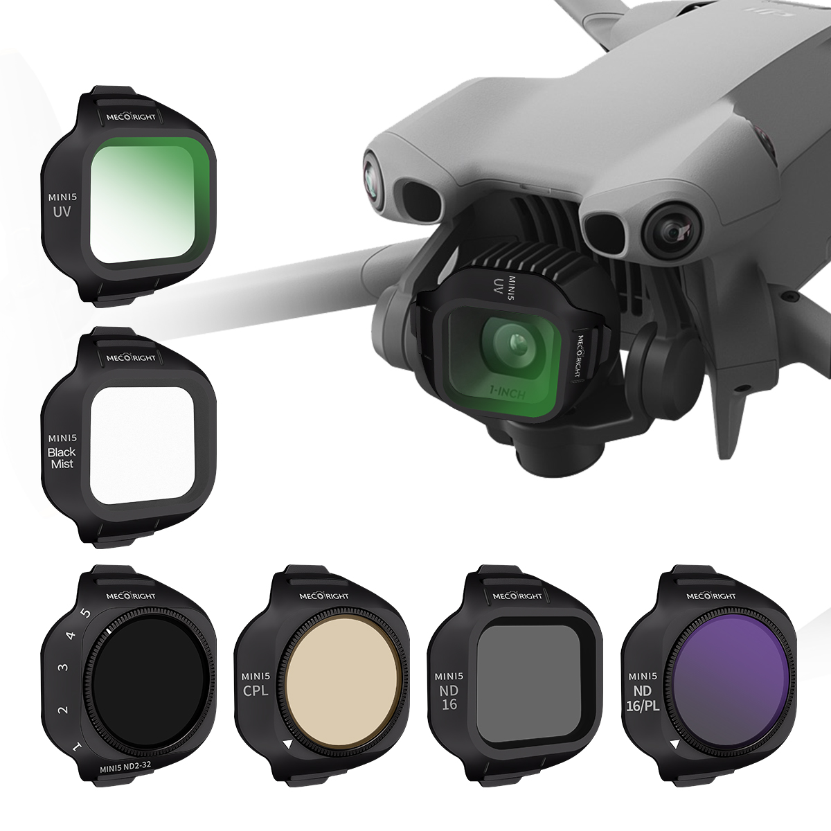 Drone Camera Filter - Mecoright Applies DJI Mini5 Pro UAV