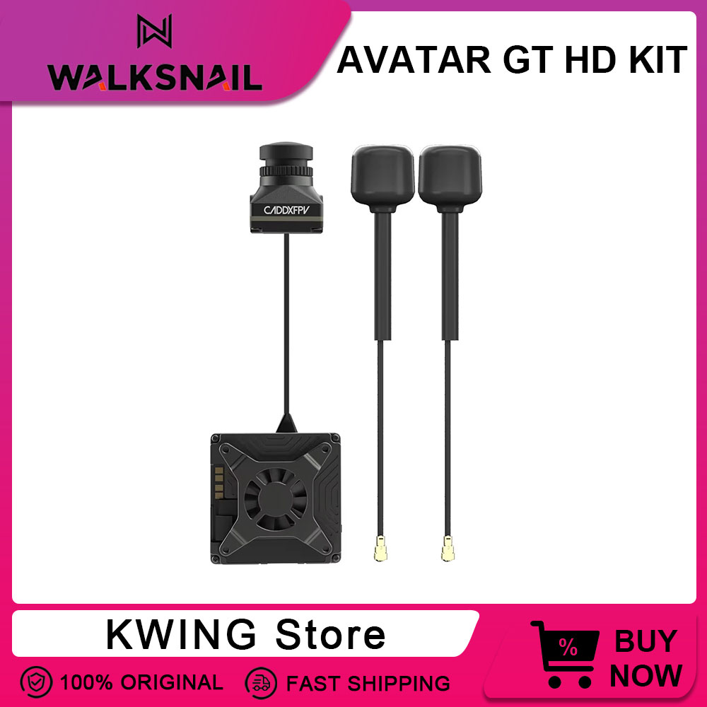 Walksnail Avatar GT HD KIT 2W  - đánh giá và giá Drone Camera Hd