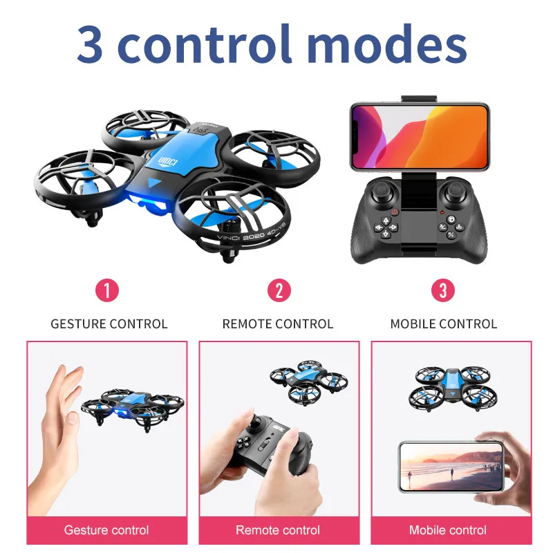 V8 New Mini Drone 4K Professio - đánh giá và giá Drone Camera Wide Angle