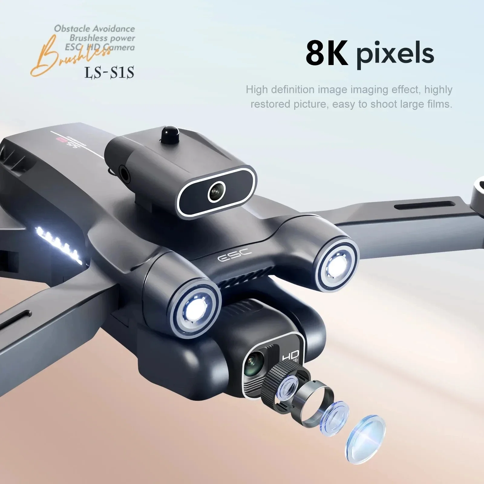 New S1S 5G GPS Drone Camera 8K - đánh giá và giá Drone Camera Professional