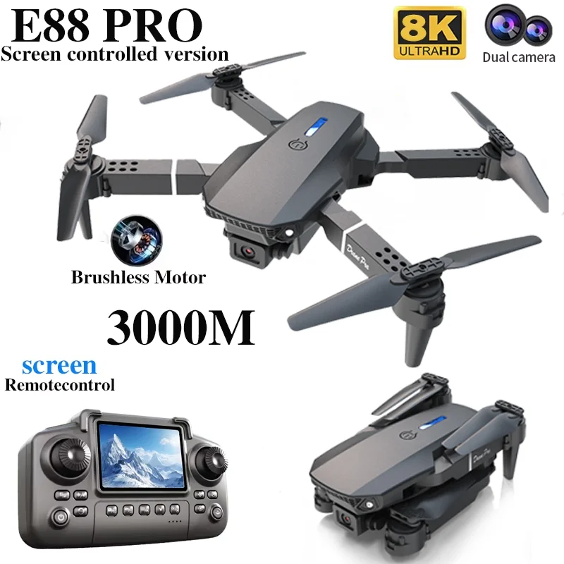 Professional E88 PRO Drone wit - đánh giá và giá Drone Camera Professional