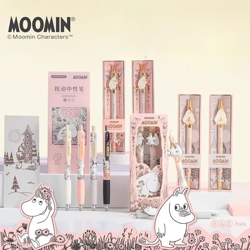 Moomin Cute Retractable Gel Pe - đánh giá và giá Drone Camera Stabilized