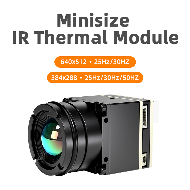 640x512 12um 9.1mm Lnes FPV In - đánh giá và giá Drone Camera Thermal