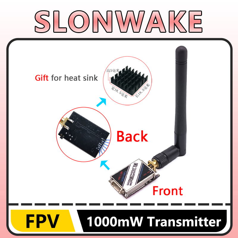 SLONWAKE  5.8G 48CH 1W VTX 100 - đánh giá và giá Drone Camera Lens