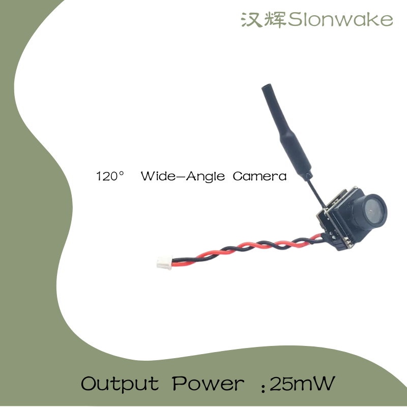Slonwake 5.8G 48CH 25mW FPV VT - đánh giá và giá Drone Camera Wide Angle