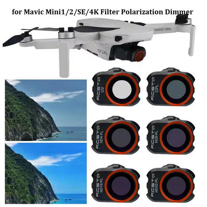 Drone Filter For DJI Mini 2/Mi - đánh giá và giá Drone Camera Filter