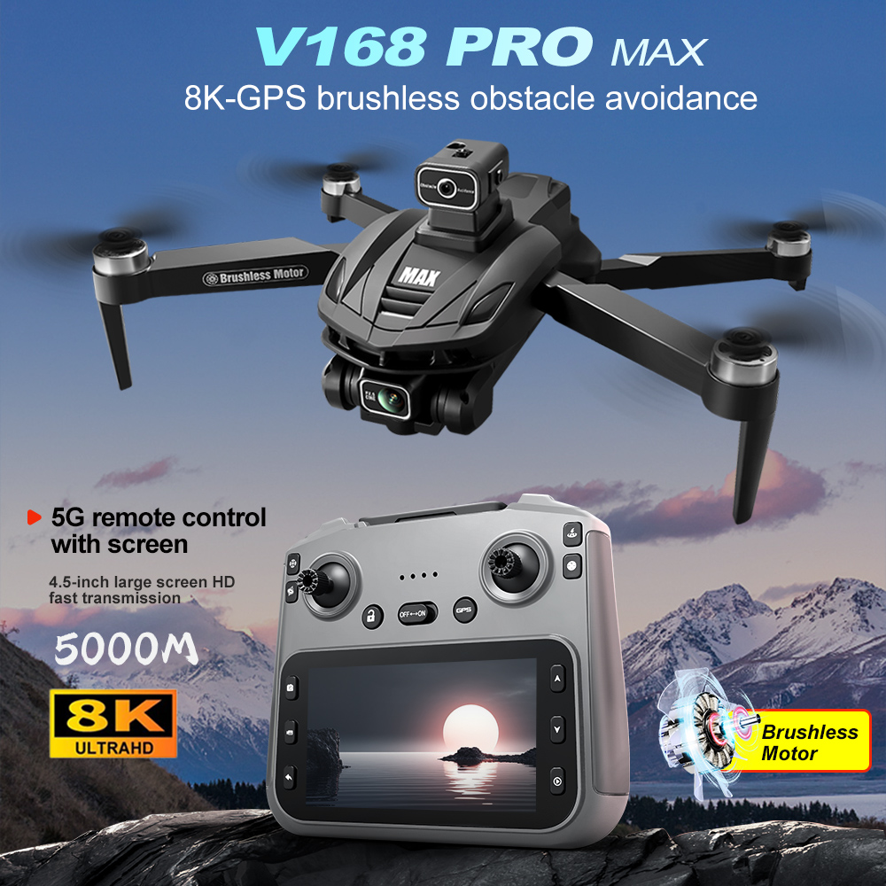 V168 PRO Max GPS Drone 8K Prof - đánh giá và giá Drone Camera Night Vision