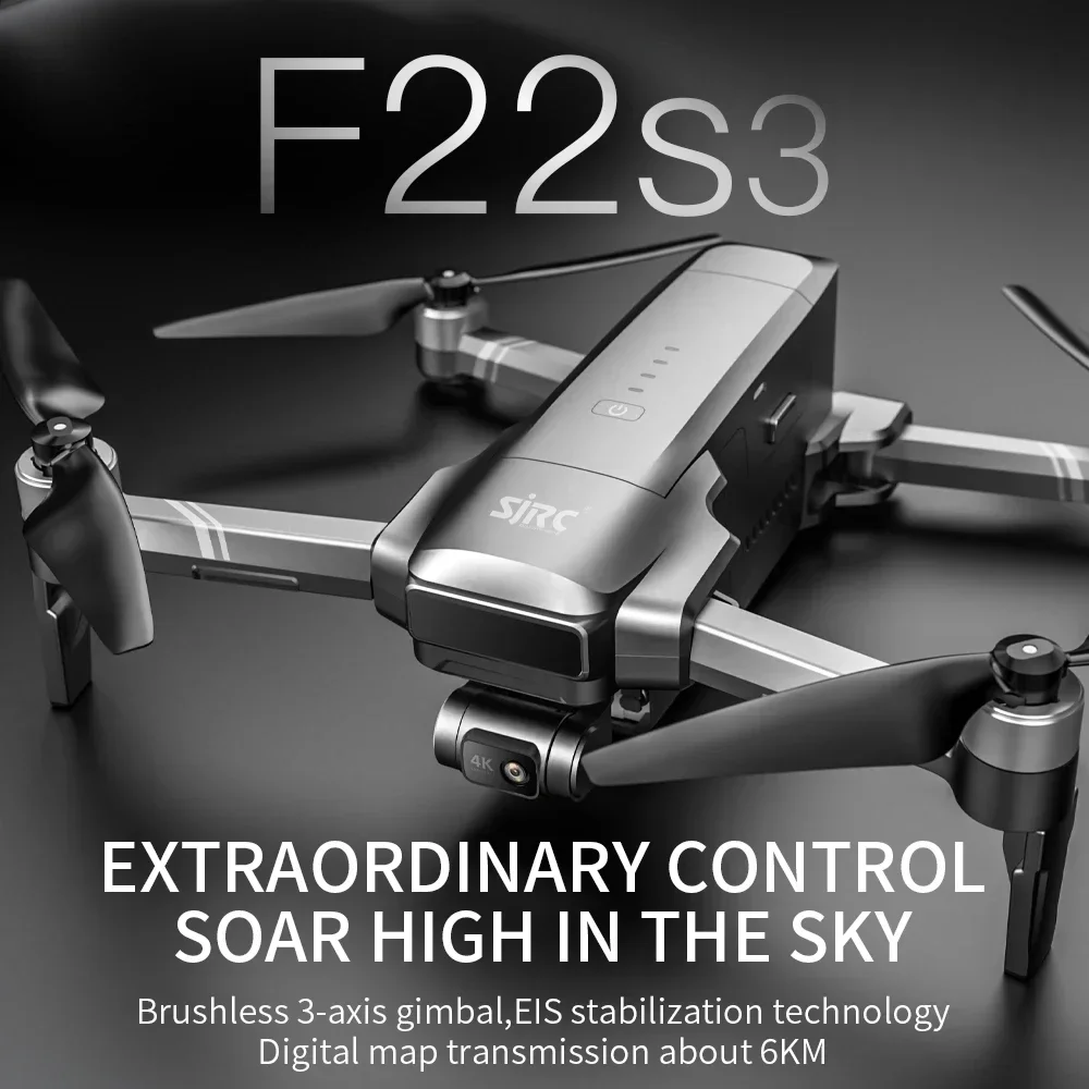 SJRC F22 S3 pro Foldable RC Qu - đánh giá và giá Drone Camera Action