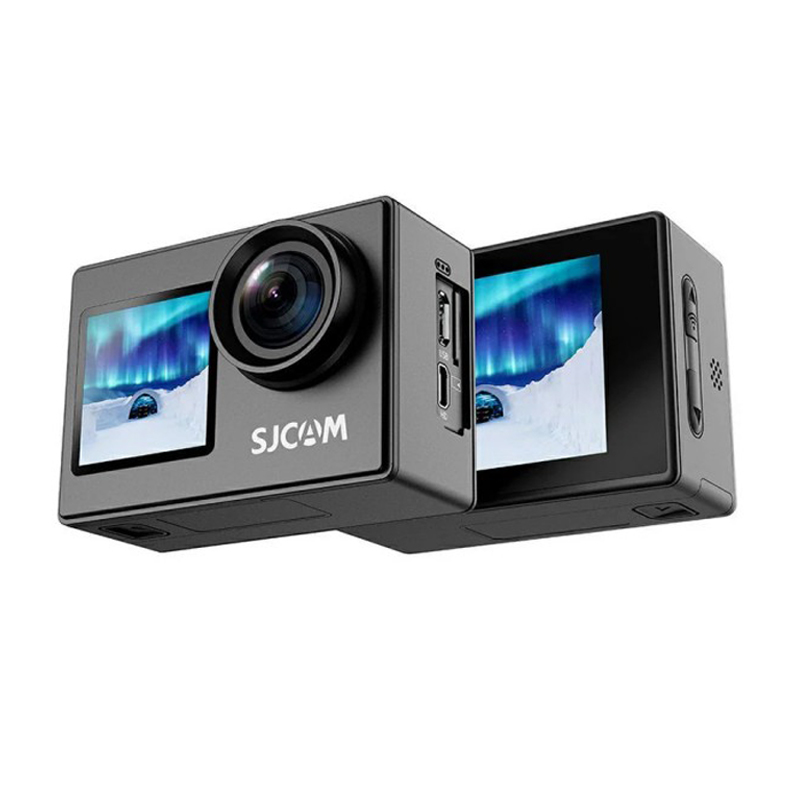 Dual Screen-SJ4000 SJCAM Helme - đánh giá và giá Drone Camera Action