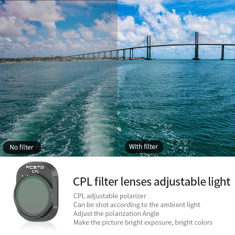 RCSTQ For DJI Mini 4 Pro ND Fi - đánh giá và giá Drone Camera Filter