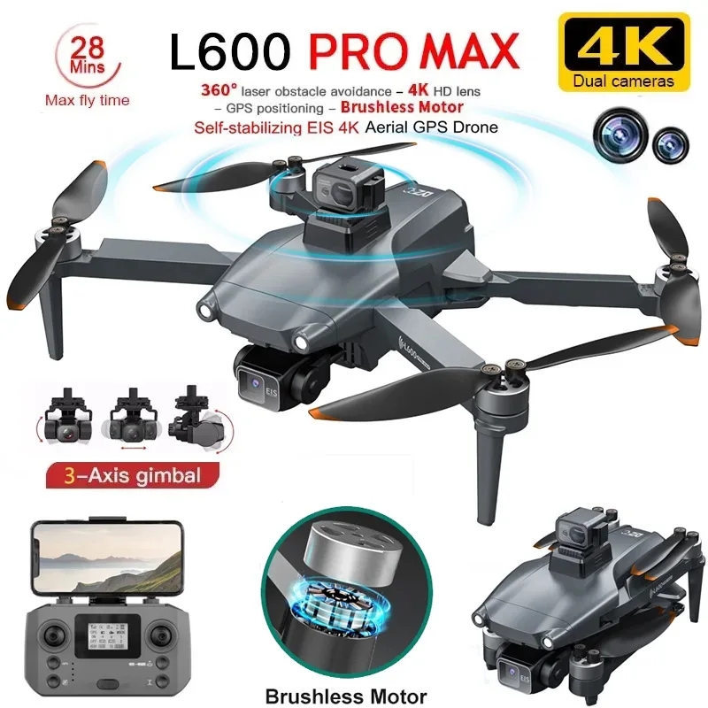 L600 PRO MAX GPS Drone Profess - đánh giá và giá Drone Camera Night Vision
