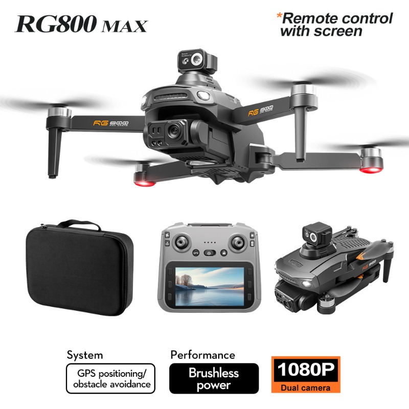 NEW RG800 MAX Drone 1080P HD C - đánh giá và giá Drone Camera With Gimbal