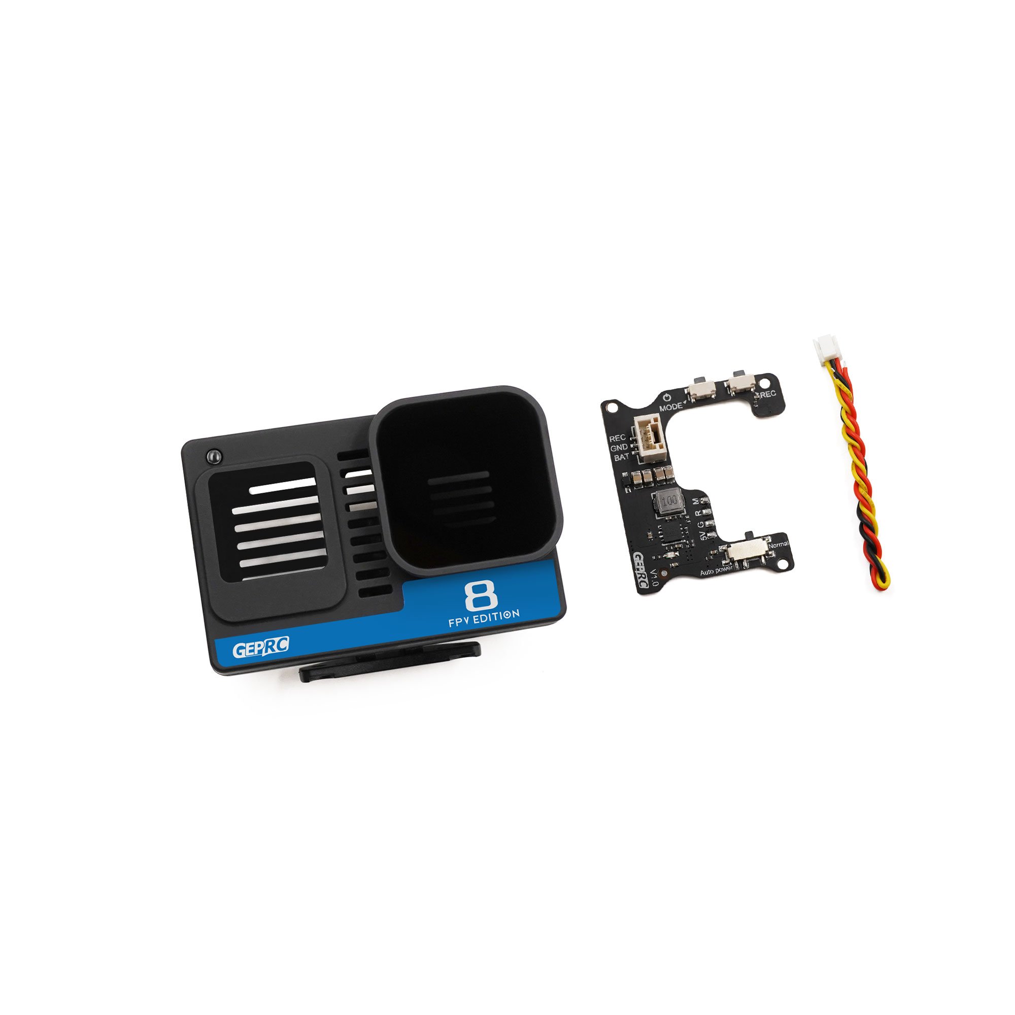 GEPRC Khỏa Thân Ốp Lưng Với BE - đánh giá và giá Drone Camera Case
