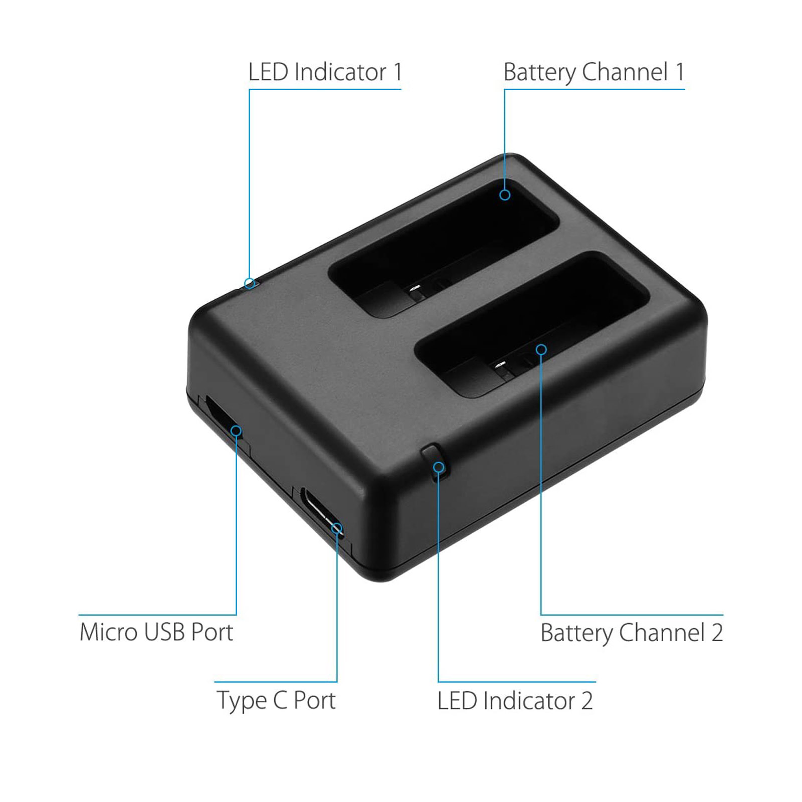 Suitable for GOPRO Hero 5 Char - đánh giá và giá Drone Camera Action