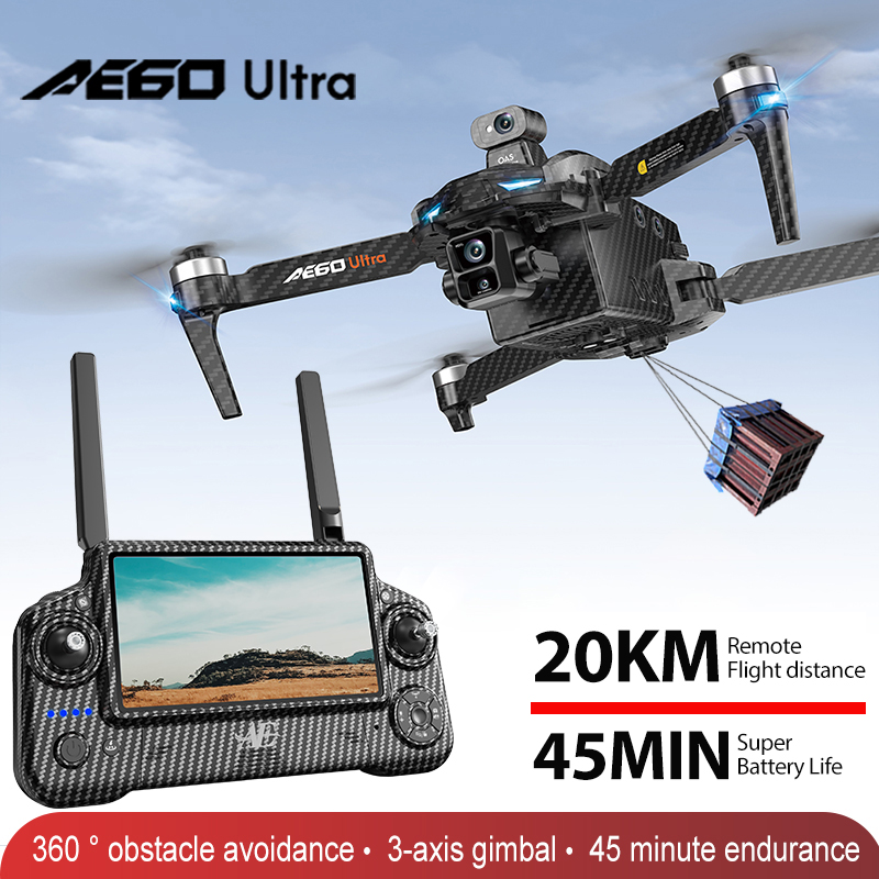 AE60 GPS Drone Professional 8K - đánh giá và giá Drone Camera With Gimbal