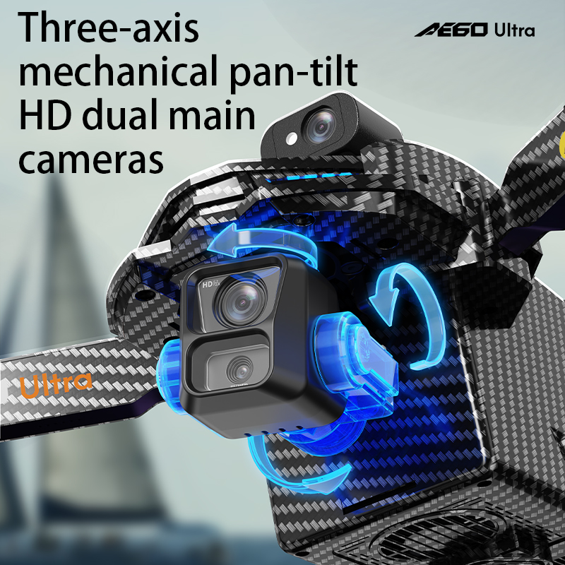 AE60 GPS Drone Professional 8K - đánh giá và giá Drone Camera With Gimbal