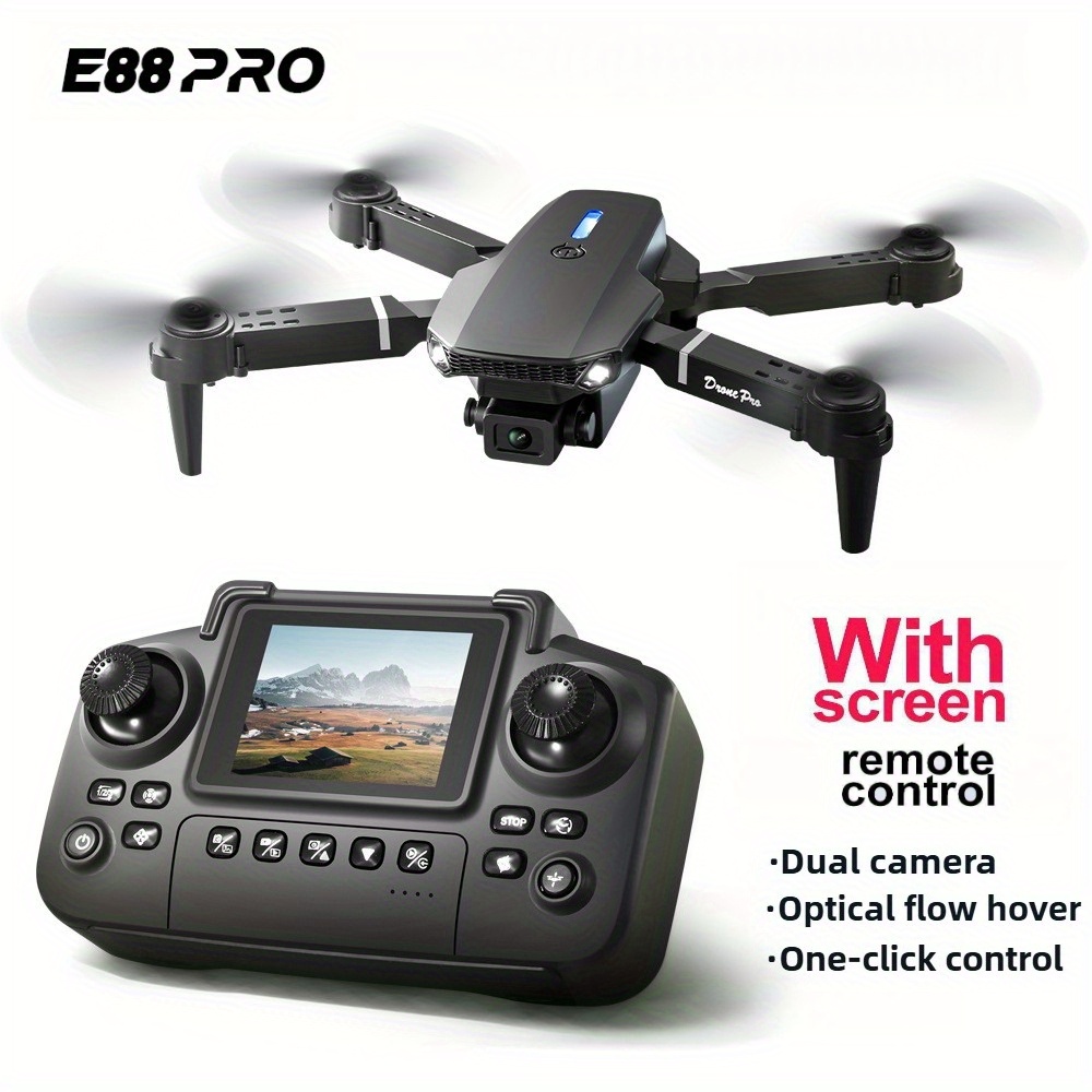 E88 Pro RC Drone WiFi FPV Heig - đánh giá và giá Drone Camera Wide Angle