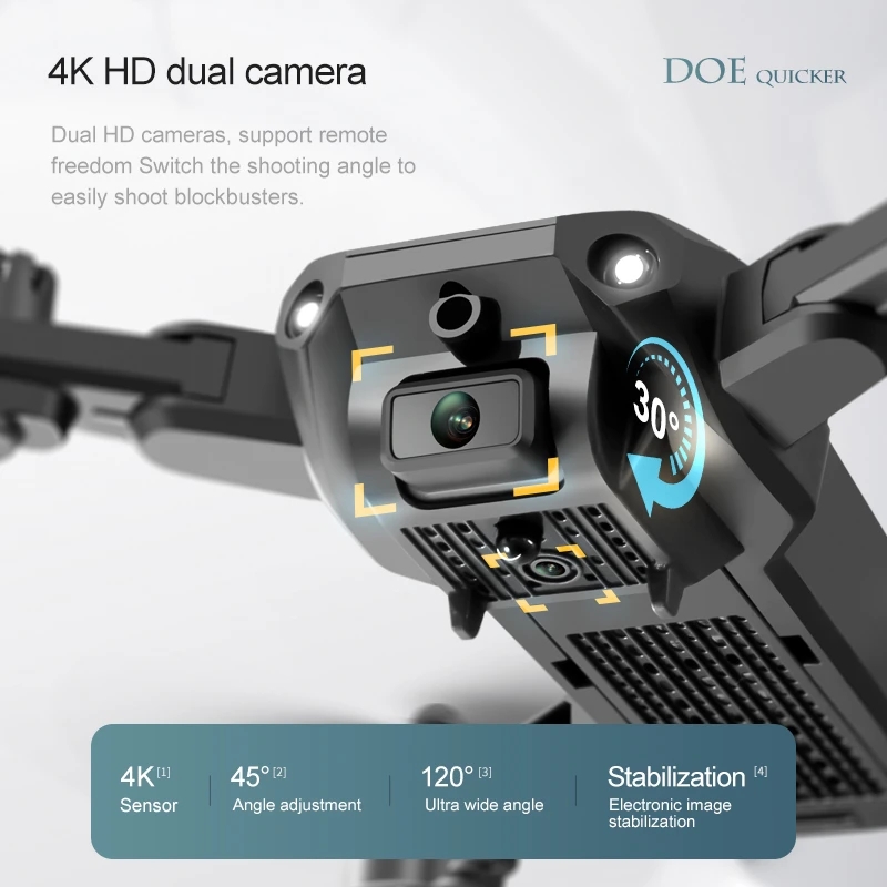 New 4DRC V23 Mini Drone 4K Pro - đánh giá và giá Drone Camera Wide Angle