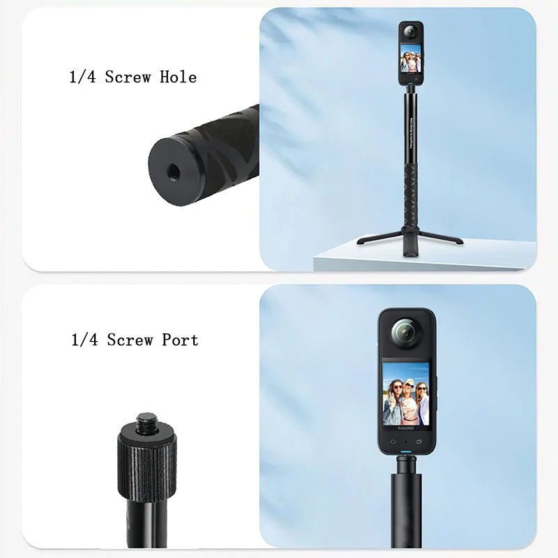 Invisible Selfie Stick for Ins - đánh giá và giá Drone Camera Action