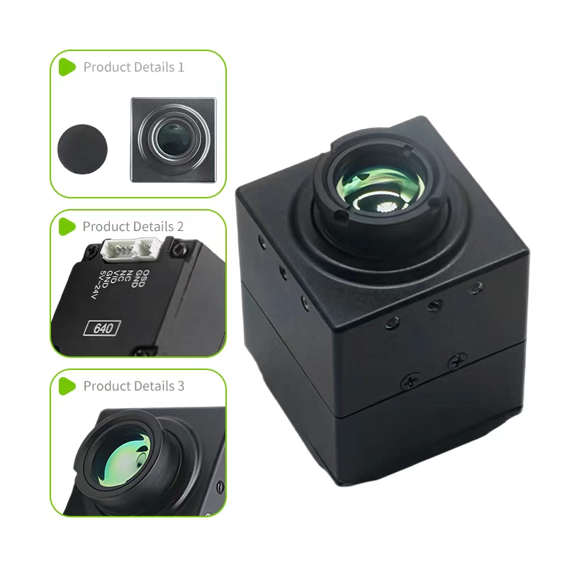 Uncooled 640x512 50Hz Radiomet - đánh giá và giá Drone Camera Thermal
