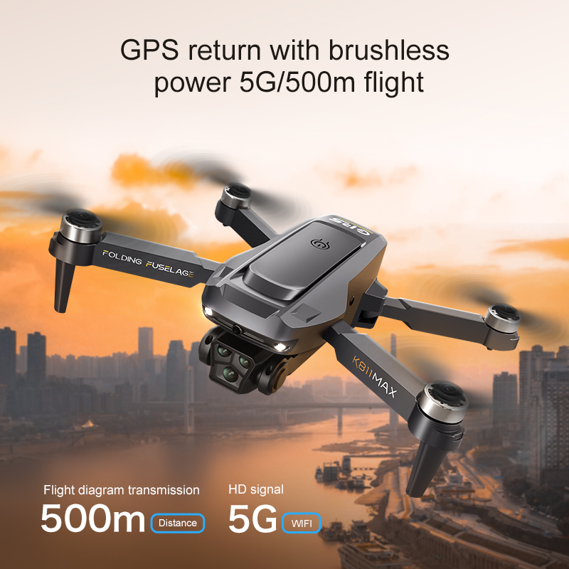 K811MAX Quadcopter Drone: Brus - đánh giá và giá Drone Camera Night Vision